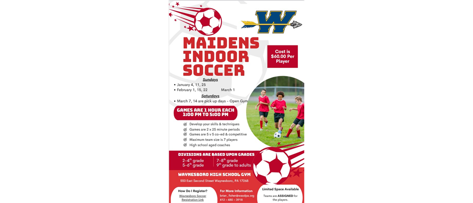 INDOOR 2026 Registration - NOW OPEN!!